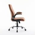 thumbnail image 3 of VERSA II Office Desk Chair, Customer Rolling Seat, Adjustable Height Lift Armrest, Conference Room, Reception, Waiting Area Chair, Cappuccino, 3 of 7