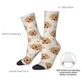 thumbnail image 4 of KLL Labrador Retriever Dog Print Cool Socks Men's Women's Crew Socks Funny Crazy Novelty Stockings, 4 of 6