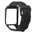 thumbnail image 2 of Compatible with TomTom Runner 3 / Adventurer genuine leather strap electroplated buckle strap with case, 2 of 3