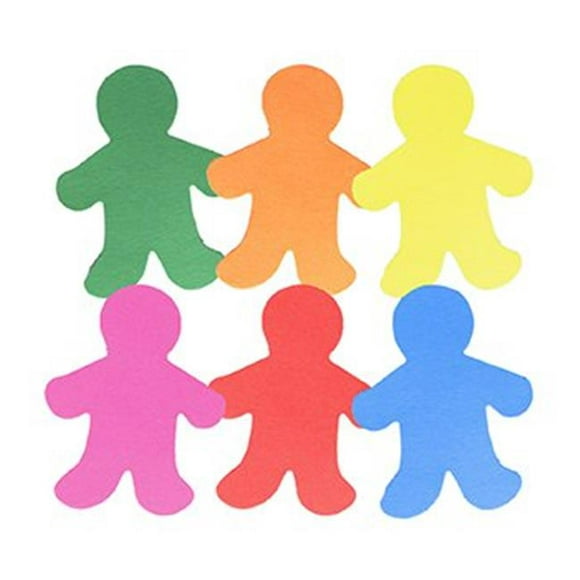 Hygloss Products  Inc. HYG61521 Pocket Shapes 2In People