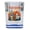 Blue, variant on Tucson Arizona Vintage Design Souvenir 2 oz Square Shot Glass – Red