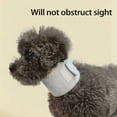thumbnail image 3 of Bluelans Pet Cervical Collar,Pet Scarf Collar Adjustable Fasten Tape Breathable Comfortable Neck Wear Anti-licking EVA Dog Post Surgery Wound Healing Protective Collar Pet Supplies, 3 of 6