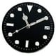 thumbnail image 1 of Esfera de reloj de 28,5 mm de repuesto para movimiento NH36/NH35, práctica y moderna, portátil. Negro, 1 of 3