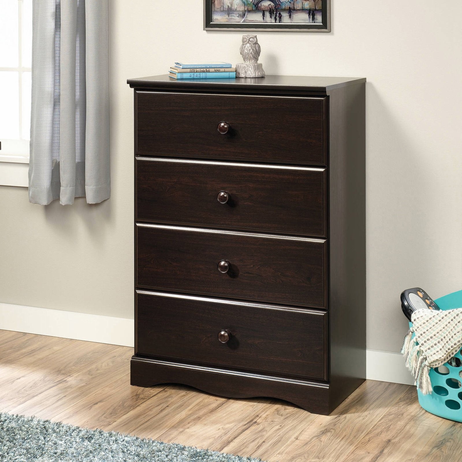 Sauder Storybook 4 Drawer Dresser Multiple Finishes
