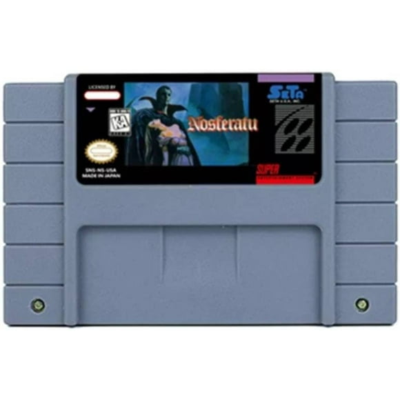 NOSFERATU - SNES - Super Nintendo Ent. System 1994 NTSC/PAL Cartridge
