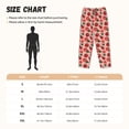 thumbnail image 3 of Balery Tomatoes Pantalones de pijama para mujer, pijamas ultraligeros, pantalones de estar por casa-Large, 3 of 6