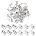 thumbnail image 1 of M4 Demi-Rond Rouleau en Ressort Écrous T Série 2020 Acier au Carbone Fente T Ressort Écrous Argent, 50 Pcs, 1 of 7
