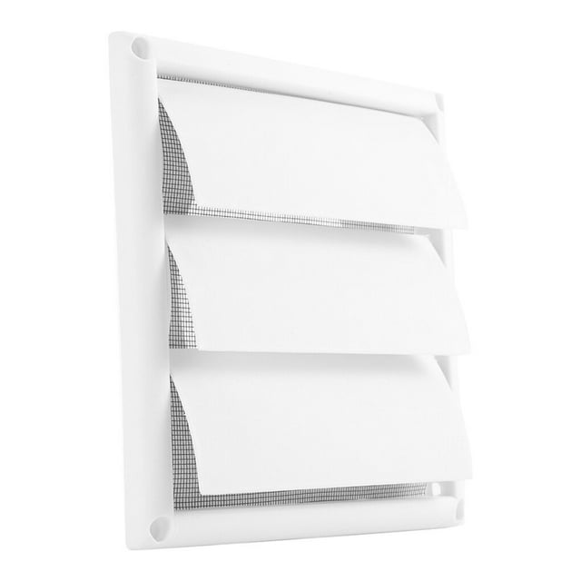 VONKY Air Dryer Vent Cover Outlet Grille Covers Retaining Wall Ducts Shutter Replacement Part Ventilation Kitchen Factory 6 Inch