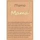 thumbnail image 1 of Collar con colgante de tarjeta con letras en inglés de color dorado y acero inoxidable para mujer, 1 of 6