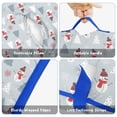 thumbnail image 6 of Light Blue Christmas Snowman and Tree Pattern Toddler Nap Mats for Kids Preschool,50"x20" Sleeping Mat Bag or Kids,Toddler Sleeping Bag,Toddler Nap Mat or Daycare, 6 of 6