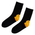 thumbnail image 1 of Calcetines de ganso con dibujos de animales, divertidos calcetines casuales de algodón, calcetines navideños para el hogar y la cama. Negro, 1 of 4