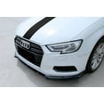 thumbnail image 5 of Stay Tuned Performance For 17-20 Audi A3 Painted Black Front Bumper Lower Body Kit Spoiler Lip 3PCS, 5 of 5