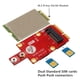 thumbnail image 1 of Adaptador NGFF Key B a Mini PCIe con 2 ranuras para tarjeta NANO SIM para módulo 3G 4G 5G, 1 of 8