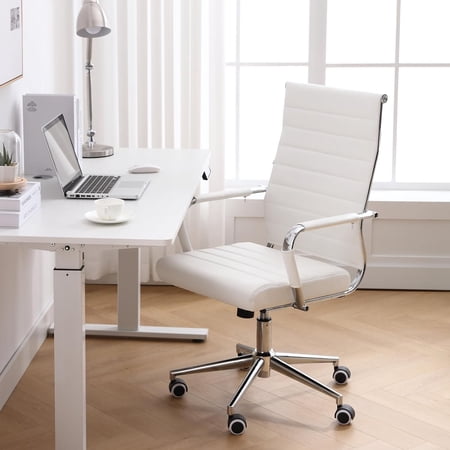 home office chair ribbed modern product