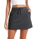 thumbnail image 1 of Falda CRZ YOGA Deportiva de Tenis con Short Incorporado, Cintura Alta, Gris, Talla XS, 1 of 5