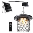 thumbnail image 1 of Solar Pendant Lights Outdoor,Motion Sensor Lights, IP65 Waterproof, Switchable 5 Lighting Modes.Remote Control and Solar Powered Suitable for Solar Gazebo Lights and Sola, 1 of 9