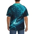 thumbnail image 3 of Lukts Futuristic Jet Ski Adventure for Men's Hawaiian Shirt Beach Short Sleeved Button top-Large, 3 of 5