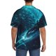 thumbnail image 3 of Balery Futuristic Jet Ski Adventure Camisa Casual de Manga Corta con Botones para Hombre, Texturizada, Estilo Cubano, para Playa, Verano-X-Large, 3 of 5