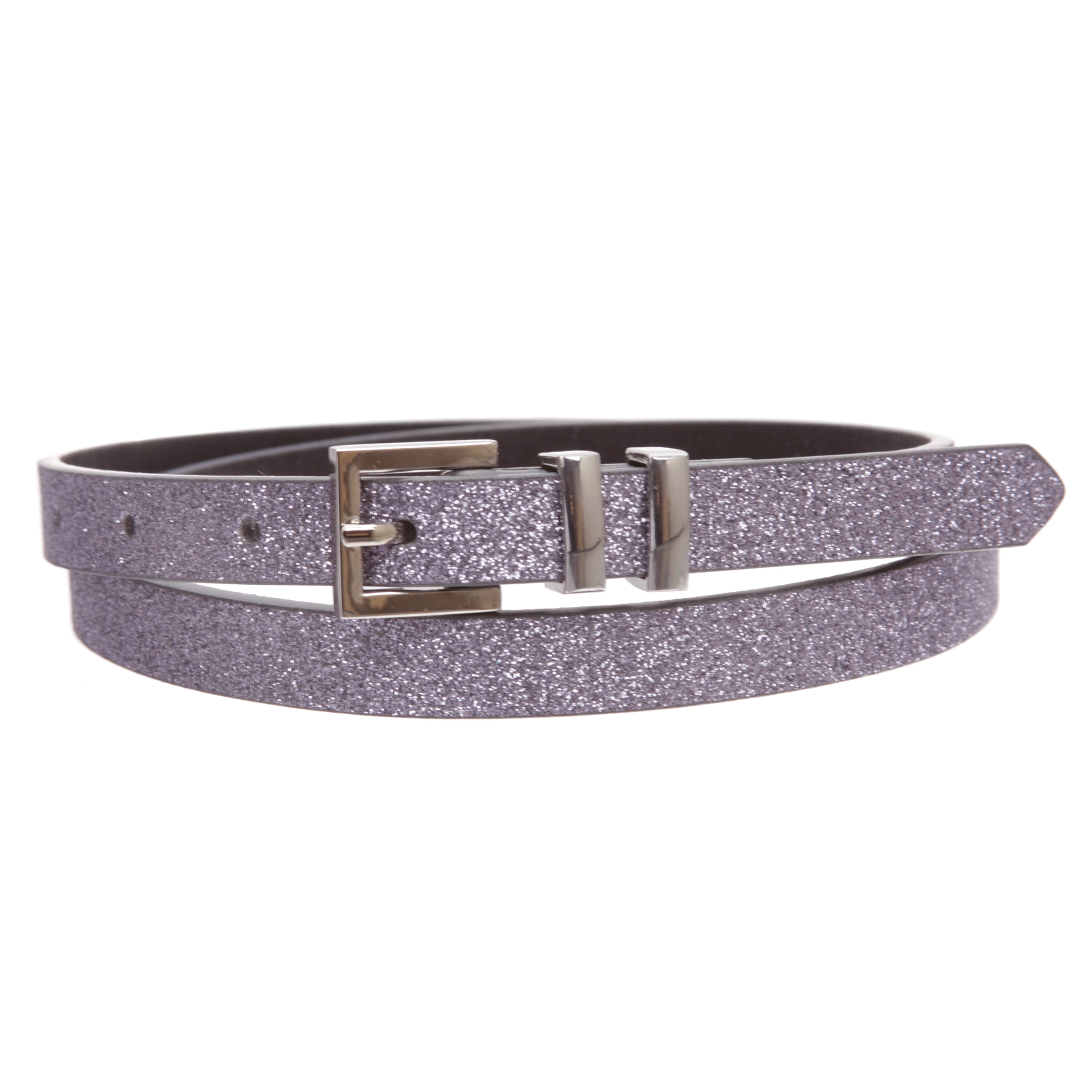Silver sparkle cheap belt