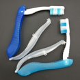 thumbnail image 2 of Cepillo de dientes portátil desechable plegable para viajes, acampada, senderismo, higiene bucal, herramientas de limpieza de dientes, cepillo de dientes plegable, 2 of 6