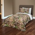 thumbnail image 4 of Realtree Bed in a Bag Set, Twin Size, Camo, 100% Polyester, Xtra Green, 4-Piece Set, 4 of 6