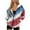 American Flag Print, variant on Uorisanigo Hunting Camo Forest Hoodie for Women Size XS Fashion Long Sleeve Zipper Hoodies for Women Polyester Drop Shoulder Oversized Fall Winter Outfits Clothes