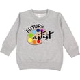 thumbnail image 2 of Inktastic Future Artist with Paints Toddler Sweatshirt, 2 of 4