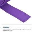 thumbnail image 3 of Lightweight Polypropylene Webbing Strap 0.8" 10 Yard Backpack Dark Purple for Luggage Cargo Straps, 3 of 5
