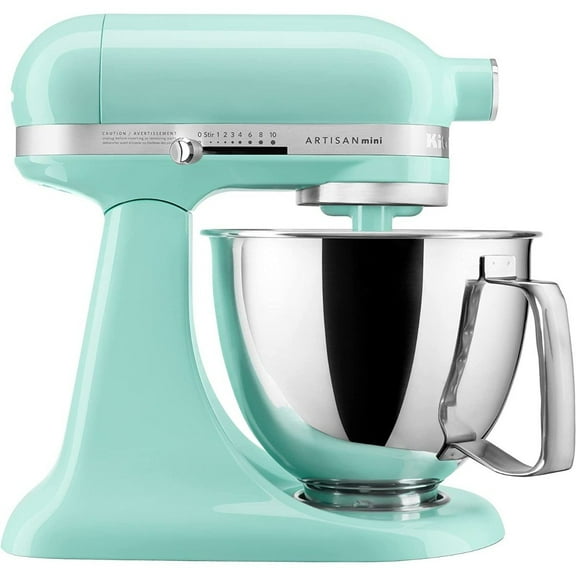 KitchenAid 3.5-Quart Artisan Mini Plus Tilt-Head Stand Mixer | Ice Blue