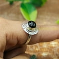 thumbnail image 4 of Black Onyx Stone Ring Pure 925 Sterling Silver Handmade Statement Ring Gift Jewelry, 4 of 5