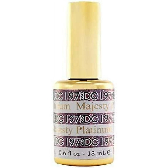 DND DC Platinum Gel Polish  Majesty Platinum 197
