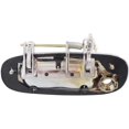thumbnail image 5 of Right Front Exterior Door Handle Compatible with 2002-2009 GMC Envoy Chevrolet Trailblazer Oldsmobile Bravada Chrome With Key Hole 15291305-PFM EXT North Face LS LT LTZ SLE SLT, 5 of 5