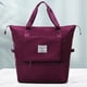 thumbnail image 4 of Bolso de hombro plegables de gran capacidad impermeables de tela Oxford para mujer, de mano para gimnasio, 4 of 5