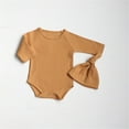 thumbnail image 6 of Sngxgn Baby baby Cotton Long-sleeve Bodysuits(Orange,66), 6 of 8