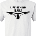thumbnail image 4 of Inktastic Life Behind Bars Mountain Bike T-Shirt, 4 of 5