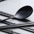 thumbnail image 4 of Chopsticks Spoon Set, 4 Color Reusable Metal Stainless Steel Korean Chopstix Spoon Set Christmas Gift, 4 of 5