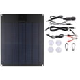 thumbnail image 1 of Cargador Solar Exterior Teléfono 5V USB+Tipo C+18V DC5521 Celda Negro, 1 of 9