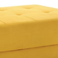 thumbnail image 6 of Glory Furniture Riveredge Ottoman in Yellow Color, 6 of 7
