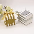 thumbnail image 6 of Small Gift Boxes, Creative Favor Boxes Paper Gift Boxes with Ribbon & Graduation Caps Decor for Presents, Crafting, Cupcake Boxes, Gifts, Candy Boxes for Commencement Party, 1Pc(Gold,2x2x2"), 6 of 9