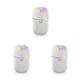 thumbnail image 4 of Humidificador de aire Bearachild 300ml difusor de escritorio con luz nocturna Blanco 3Conjunto, 4 of 6