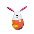 thumbnail image 3 of Decoración inflable de huevo de Pascua, huevo de conejo inflable para exteriores e interiores, de PVC, decorativa. Naranja, 3 of 9