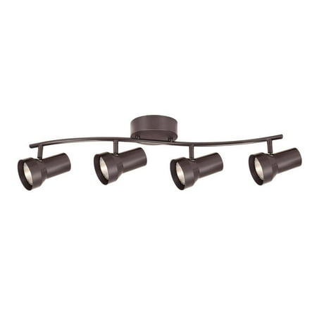 Hampton Bay 4 Light Bronze Fixed Track Lighting Kit With Hampton Bay 4 Light Bronze Fixed Track Lighting Kit With