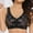 Black, variant on Bralette for Women, Wirefree Front Closure Bra Wirefree Front Closure Deep V Breathable Bra Smoothing Bra Plunge Lightweight Wirefree Bra Seamless Push Up Full Coverage Daily Wear, Beige L