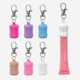 thumbnail image 6 of Initial Letter Keychain Caps for Lip Balm Replacement Covers Stylish Key Holder Practical Present for Women and Girls, 6 of 8