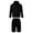 Noir, variante sur Ketyyh-chn99 Ensemble 2 Pcs en Lin pour Homme Survêtement de Jogging pour Homme Doublé Chaud Ensemble de Sport Chandail à Capuchon Uni Hop avec Poches Tenue de Loisirs Taille pour S, Orange