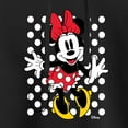 thumbnail image 3 of Disney - Mickey & Friends - Minnie Mouse - Polka Dots Everywhere - Juniors Cropped Pullover Hoodie, 3 of 5