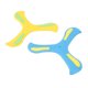 thumbnail image 2 of Boomerang de captura rápida para niños, Boomerang fácil y seguro, juguete Boomerang de retorno de 3 hojas para lanzadores jóvenes, azul y amarillo, 2 uds. YUNYI BRAND  Deportes, 2 of 8