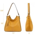 thumbnail image 4 of Bolso Hobo Montana West MWC-128AMSYL de piel vegana para mujer, 4 of 7