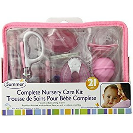 Summer Infant Complete Nursery Care Kit Pink White