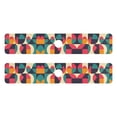 thumbnail image 7 of Yayeee Faucet Mat for Kitchen Sink 30" Diatomite Long Splash Guard Pad, Retro Geometric, 2 Pack, 7 of 7